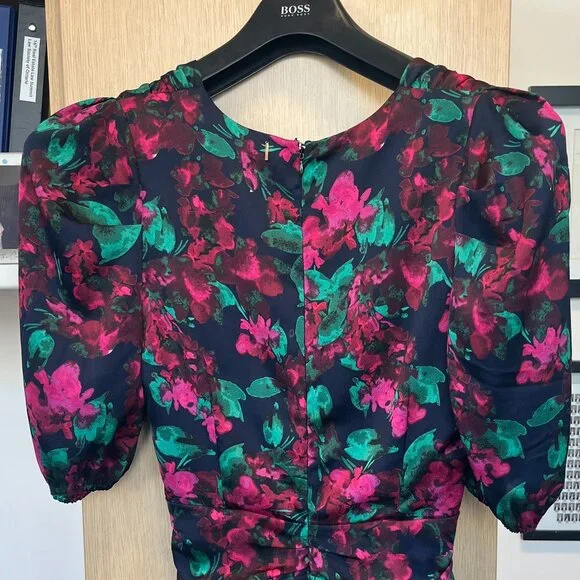 MISA PRINTED MINI DRESS - Picture 5 of 5